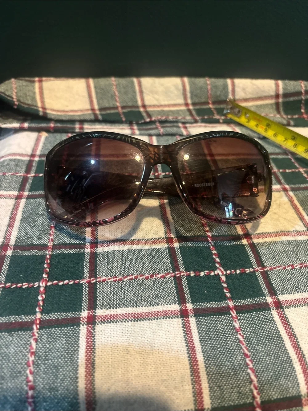 Classic Brown Gradient Womens Sunglasses Multicolor Island Design